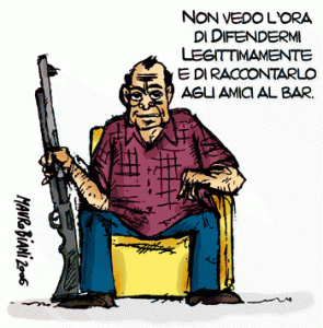 legittima difesa